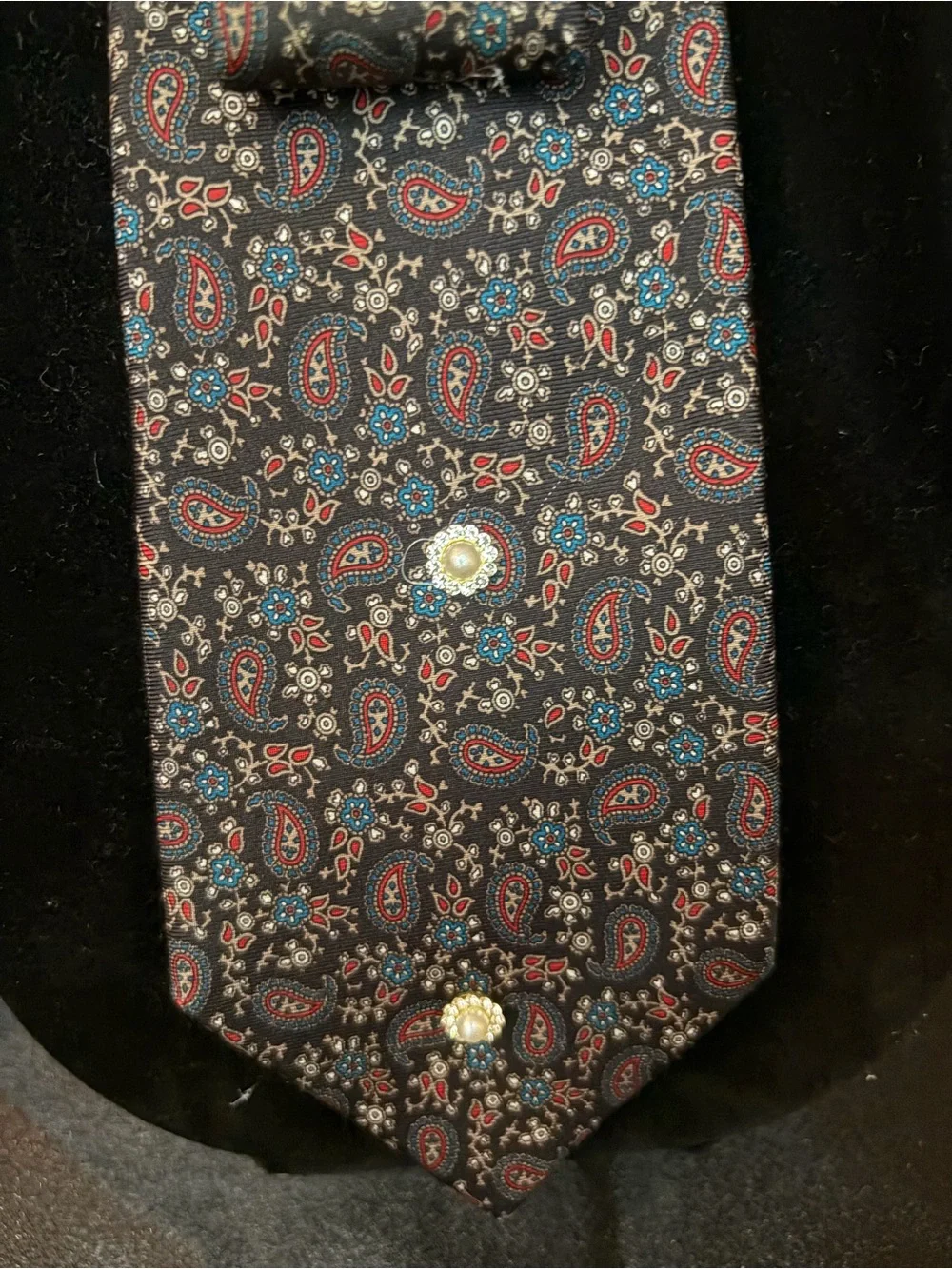 Dior silk paisley